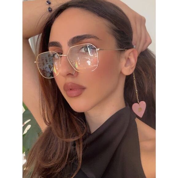 NEW Gucci GG1032O Gold Earring Metal Eyeglasses Frames main image 9